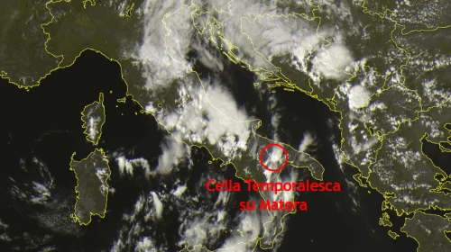 Temporale a Matera 20/08/2013 - Foto e video (fulmini)